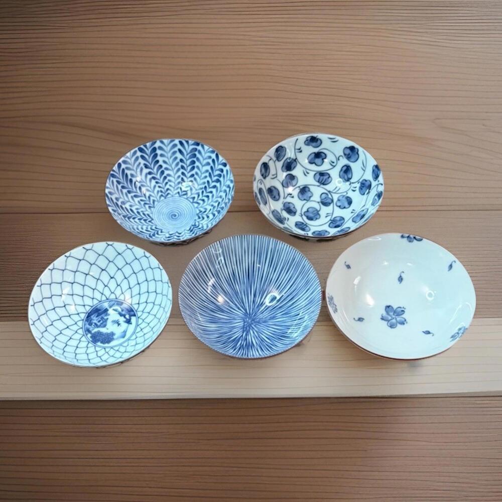 Japanese Rice Bowl  Set of 5